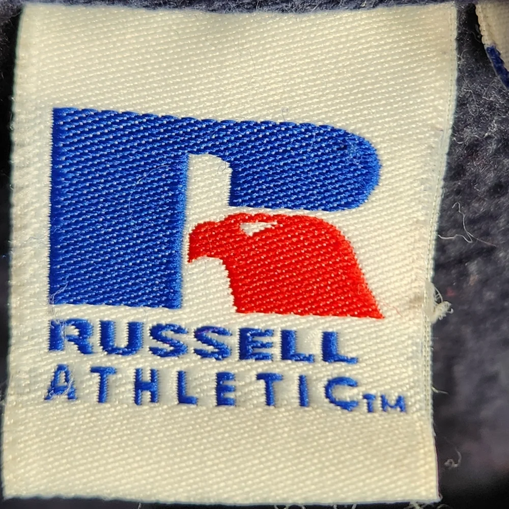 Russell Athletic Navy & Blue 1/4 Zip Jacket Size XLarge (18-20)